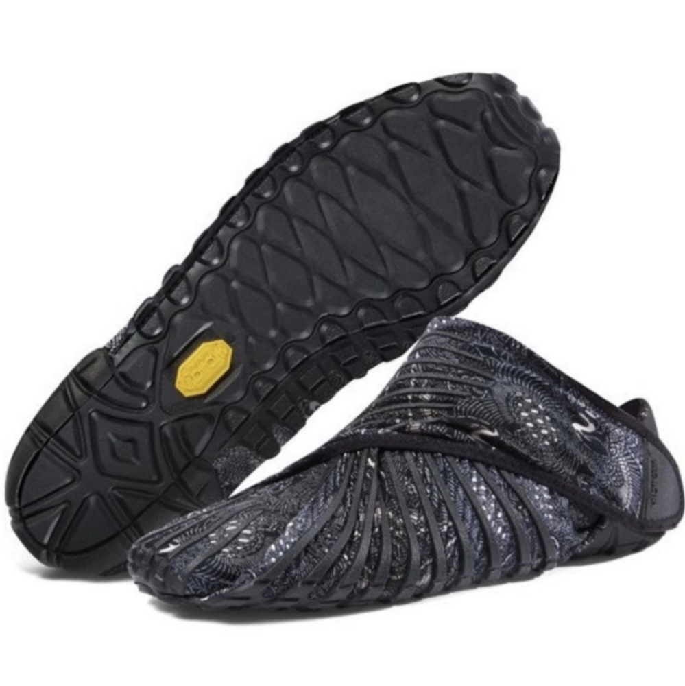 Vibram Furoshiki Wrap Shoe Blue Black Unisex Small